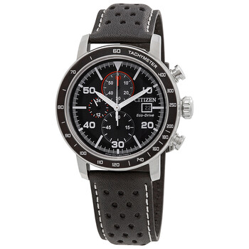 Brycen Chronograph Black Dial Watch CA064914E