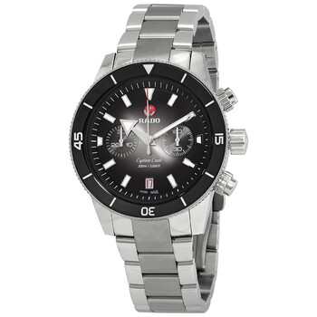 Captain Cook Chronograph Automatic Black Dial Watch R32145158