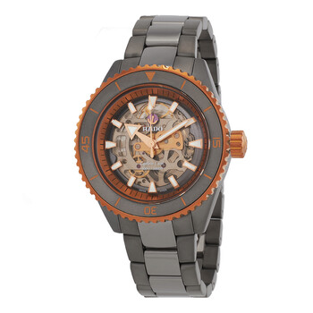 Captain Cook HighTech Ceramic Skeleton Automatic Grey Dial Watch R32148162