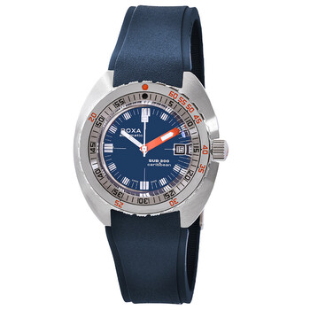 Caribbean Automatic Blue Dial Watch 821.10.201.32