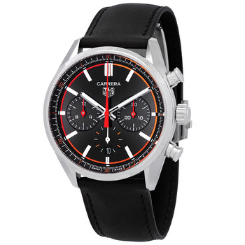Carrera Chronograph Automatic Black Dial Watch CBN201C.FC6542