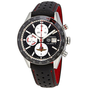 Carrera Limited Edition Chronograph Automatic Black Dial Watch CV201AS.FC6429