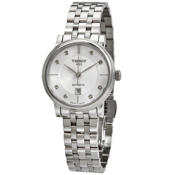 Carson Premium Automatic Diamond White Dial Watch T122.207.11.036.00