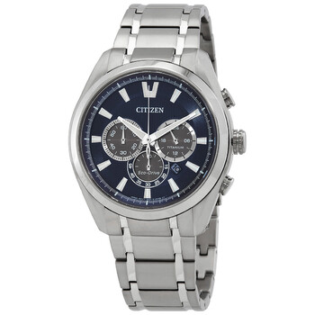Chronograph Blue Dial Watch CA401058L