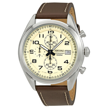 Chronograph Cream Dial Watch SSB273P1