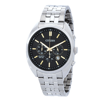 Chronograph Quartz Black Dial Watch AN821056E