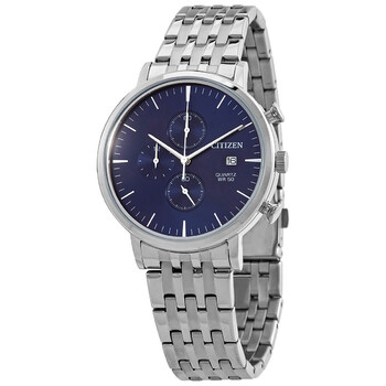 Chronograph Quartz Blue Dial Watch AN361055L