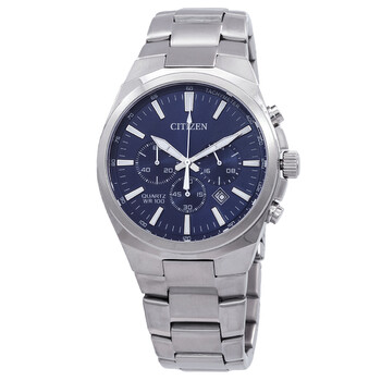 Chronograph Quartz Blue Dial Watch AN817059L