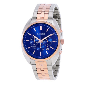 Chronograph Quartz Blue Dial Watch AN821650L