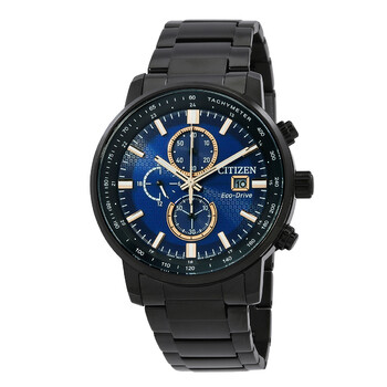 Chronograph Quartz Blue Dial Watch CA084583L