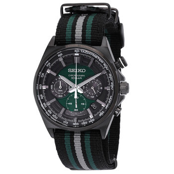 Chronograph Quartz Green Dial Watch SSB411P1