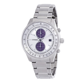 Chronograph Quartz Silver Dial Watch CA703097A
