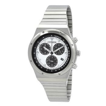 Chronograph Quartz White Dial Watch AT254154A