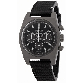 Chronomaster Revival Shadow Chronograph Automatic Black Dial Watch 97.T384.406121.C822