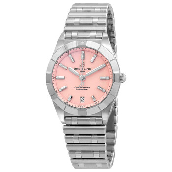 Chronomat Quartz Chronometer Diamond Pink Dial Watch A77310101K1A1