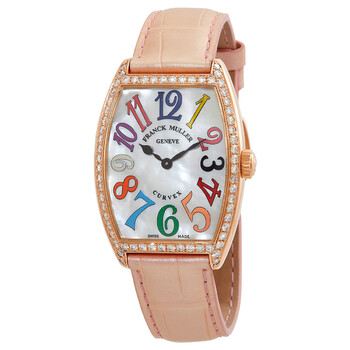 Cintree Curvex Quartz Diamond White Dial Watch 2852QZCOLDRMMOPD1R5NPKSTRAP