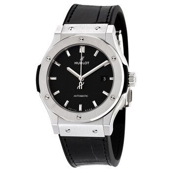 Classic Fusion Automatic Black Dial Titanium Watch 542NX1171LR