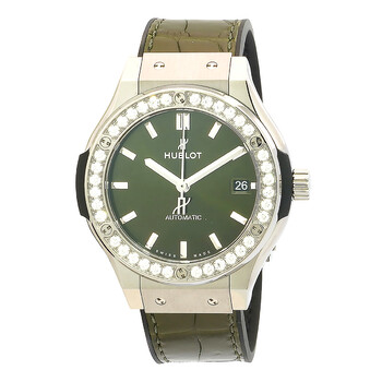 Classic Fusion Automatic Green Dial Watch 565.NX.8970.LR.1204