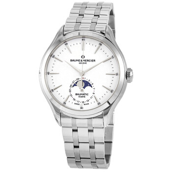 Clifton Automatic White Dial Watch