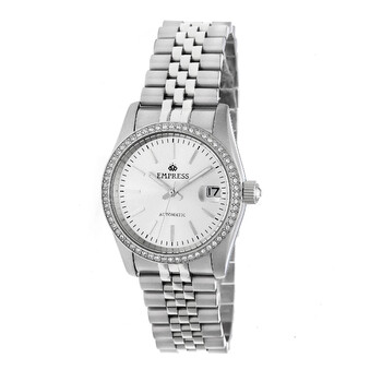 Constance Automatic Crystal Silver Dial Watch EMPEM1501