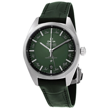Constellation Automatic Chronometer Green Dial Watch 130.33.41.22.10.001