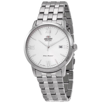 Contemporary Automatic White Dial Watch RAAC0F10S10B