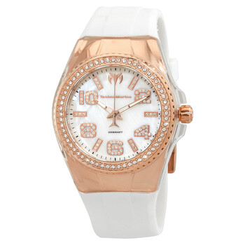 Cruise Quartz White Mother of Pearl Dial Watch TM121258