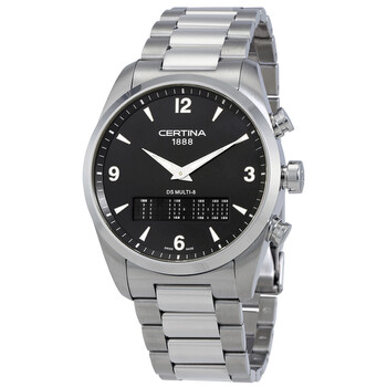 DS Multi8 Stainless Steel Quartz Watch C020.419.11.057.00