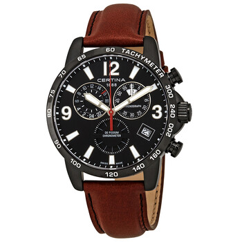 DS Podium Chronograph Black Dial Watch C034.654.36.057.00