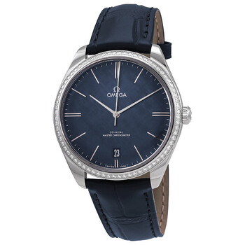 De Ville Tresor Diamond Blue Dial Watch 435.18.40.21.03.001