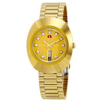 DiaStar Original Jubile Gold Automatic Gold Dial Gold PVD Watch R12413493