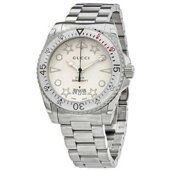 Dive Quartz Silver Dial Watch YA136336
