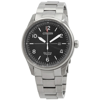 EcoDrive Black Dial Watch BM757080E