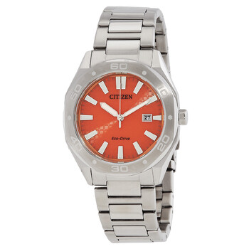 EcoDrive Orange Dial Watch BM763080Z