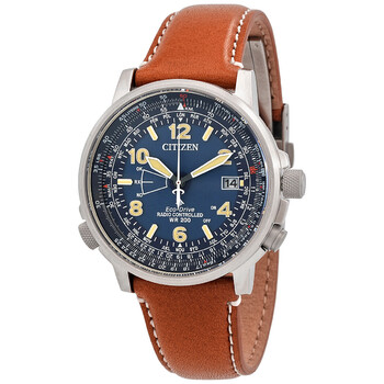 EcoDrive Promaster Sky Perpetual World Time Blue Dial Watch CB024011L