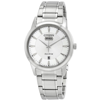 EcoDrive Silver Dial Watch AW010086A
