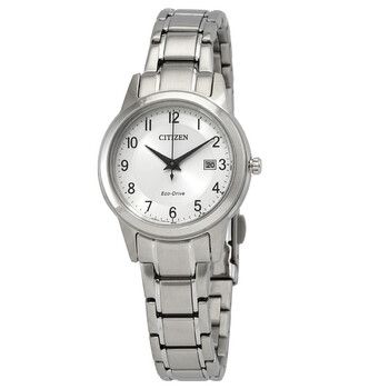 EcoDrive White Dial Watch FE108159B