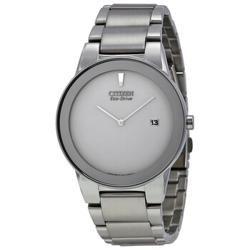Eco Drive Axiom Grey Dial Watch AU106051A