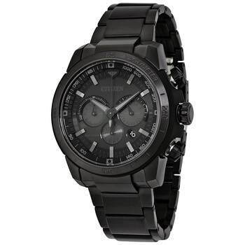 Ecosphere EcoDrive Black Dial Watch CA418481E