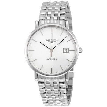 Elegant Automatic White Dial Watch L4.910.4.12.6