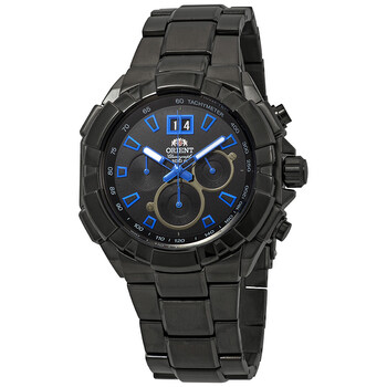 Enterprise Chronograph Black Dial Watch FTV00005B