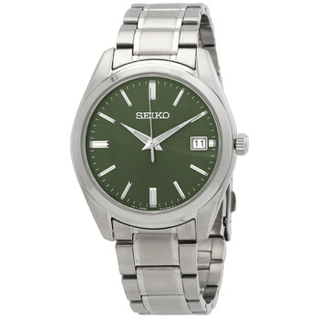Essentials Quartz Green Dial Watch SUR527