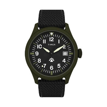 Expedition North Traprock Quartz Black Dial Watch TW2W34400