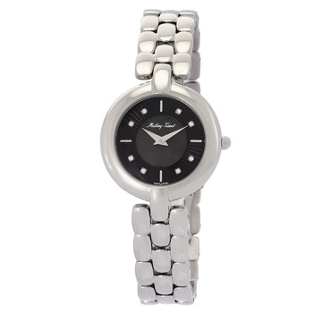 Farah Quartz Black Dial Watch D956AN