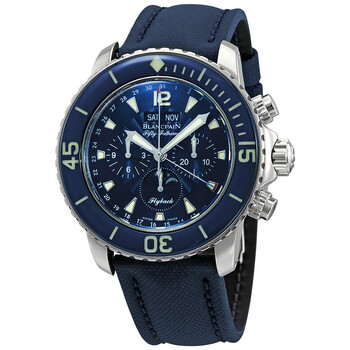Fifty Fathoms Flyback Chronograph Moonphase Automatic Watch 5066F114052B