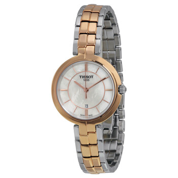 Flamingo Mother of Pearl Dial Watch T0942102211100.