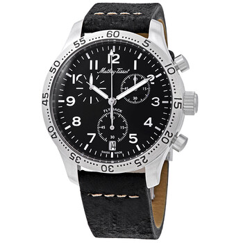 Flyback Type 21 Chronograph Black Dial Watch H1821CHALNG