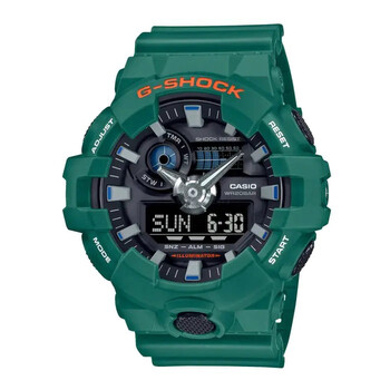 GShock Alarm World Time Quartz AnalogDigital Black Dial Watch GA700SC3ADR