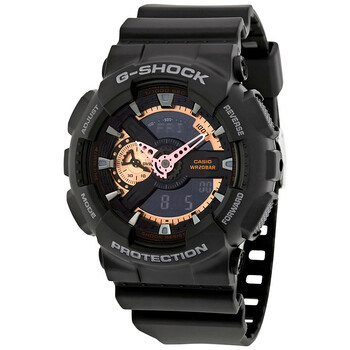 GShock Black Dial Resin Watch GA110RG1A