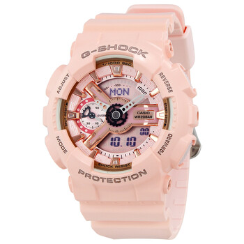 GShock Digital Dial Pink Resin Watch GMAS110MP4A1